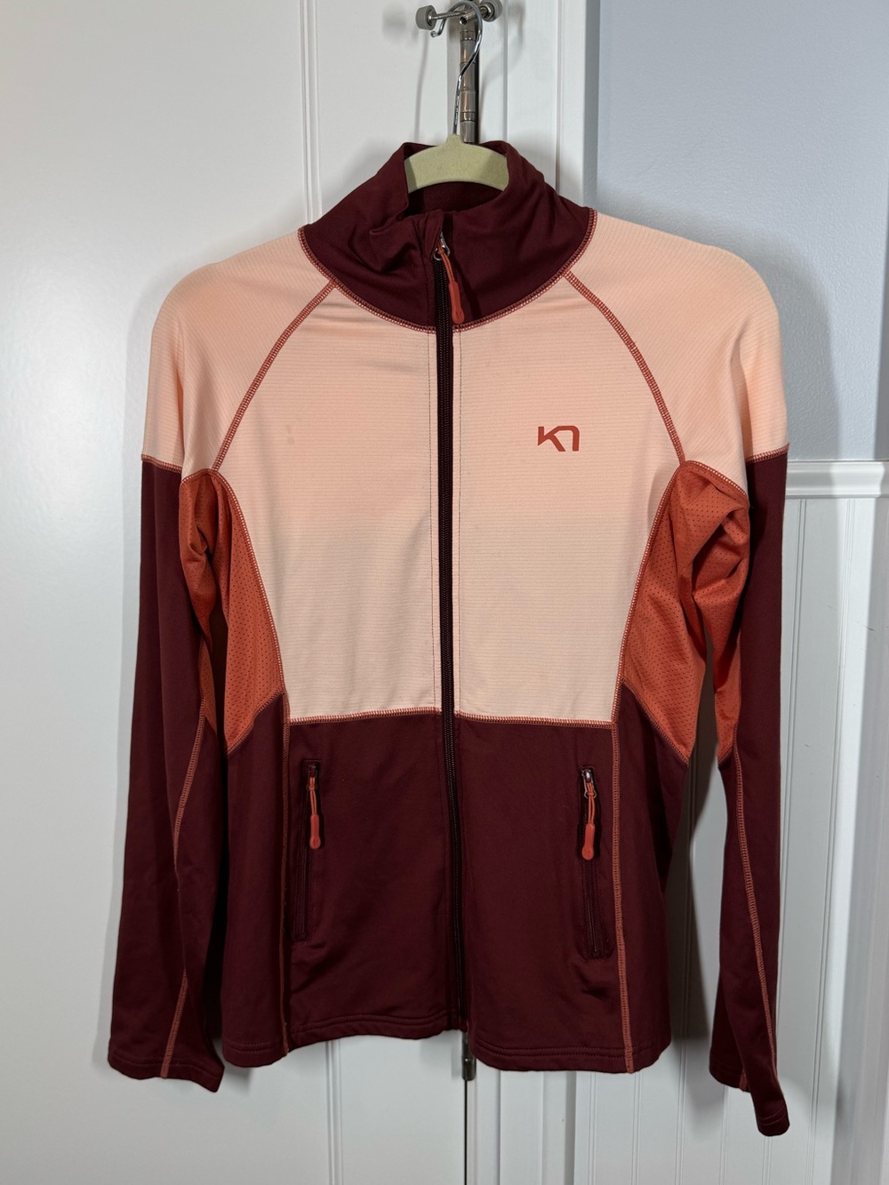 Kari Traa MARIA Full Zip Jacket in Fig size medium active Gorpcore outdoor